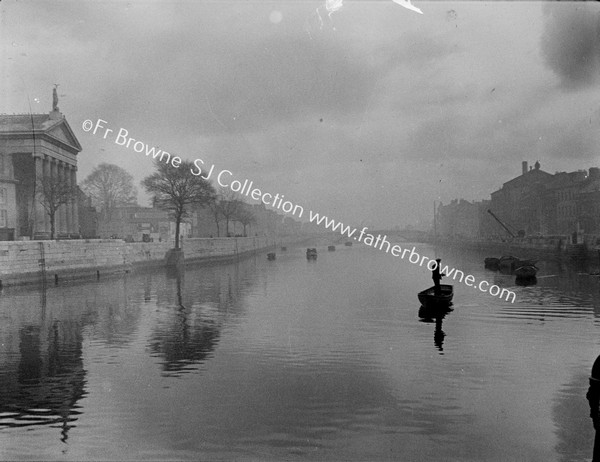 FOGGY DAY ON RIVER LEE NEAR ST MARY'S